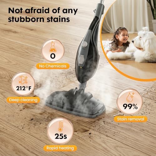 Multipurpose handheld steamer fourteen in one — photo 4