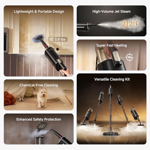 Detachable Handheld 13-in-1 Steam Mop — photo 3