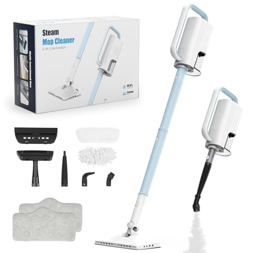 6 in1 Rotated Steam Mop Cleaner with 2 Modes