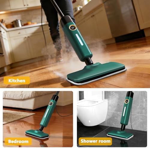 High temperature steam mop for sealed floors — photo 3