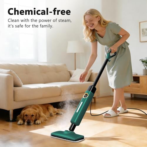 High temperature steam mop for sealed floors — photo 5