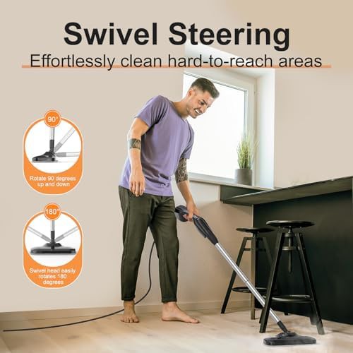 Pressurized handheld high pressure steam mop — photo 4