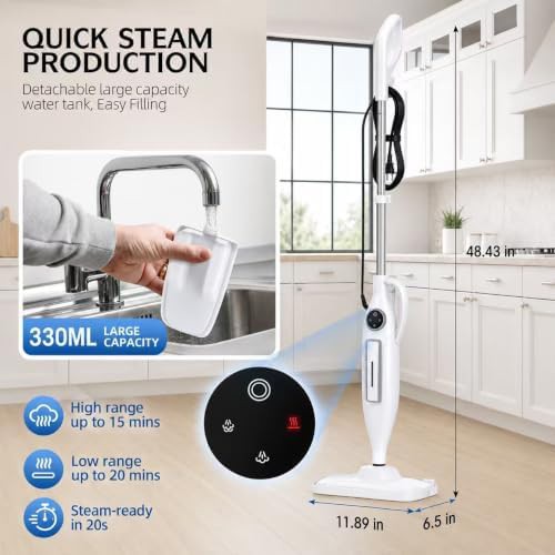 Handheld and upright ten-in-one steamer — photo 3