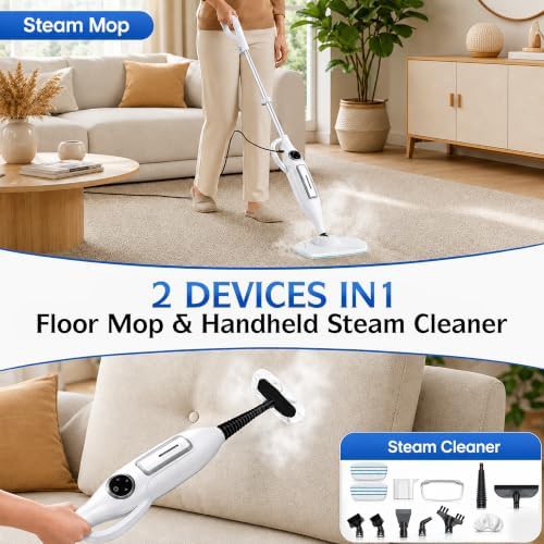Handheld and upright ten-in-one steamer — photo 4