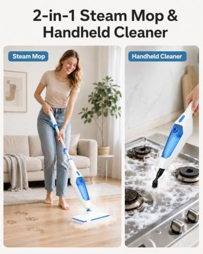 Detachable fourteen in one steam floor cleaner — photo 5