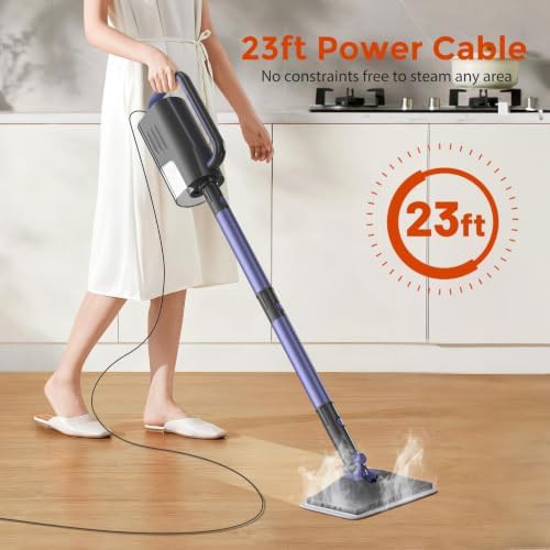 Light purple six in one steam cleaner — photo 3