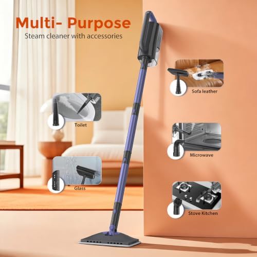 Light purple six in one steam cleaner — photo 4