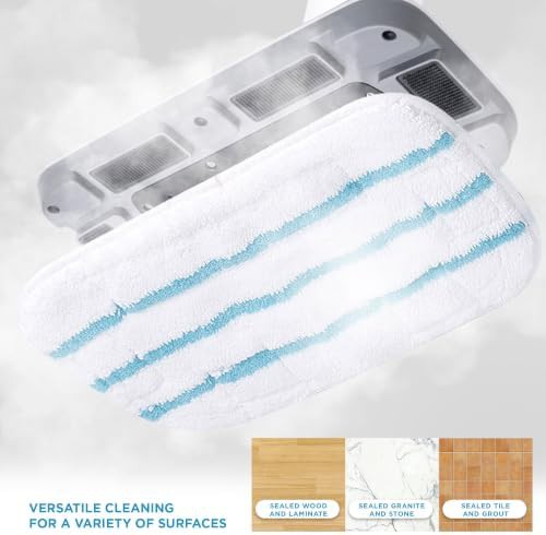 White multi surface mop carpet glider — photo 3