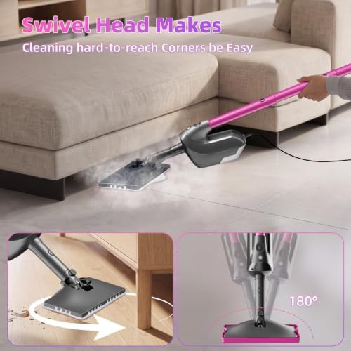 Detachable Handheld Steam Mop for Multiple Surfaces — photo 4