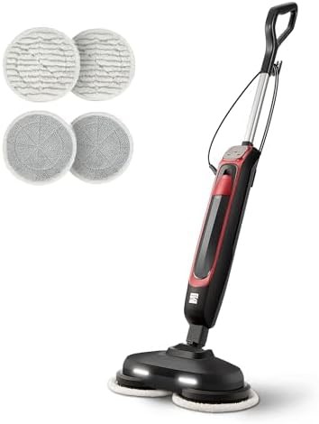 Corded Steam Spin Mop for Scrubbing