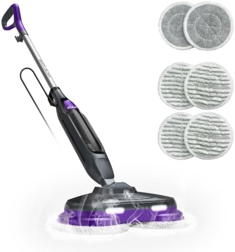 Dual Action Steam and Scrub Mop