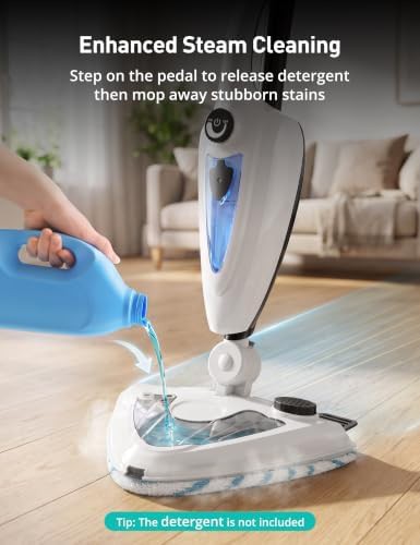 Multifunction steam mop with detergent tank — photo 5