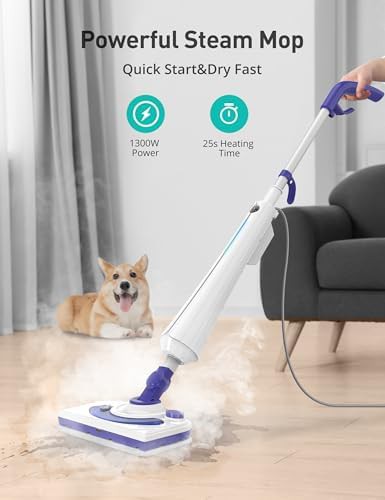 Professional floor steamer with detergent chamber — photo 3