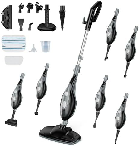 Fourteen in one corded steam mop cleaner