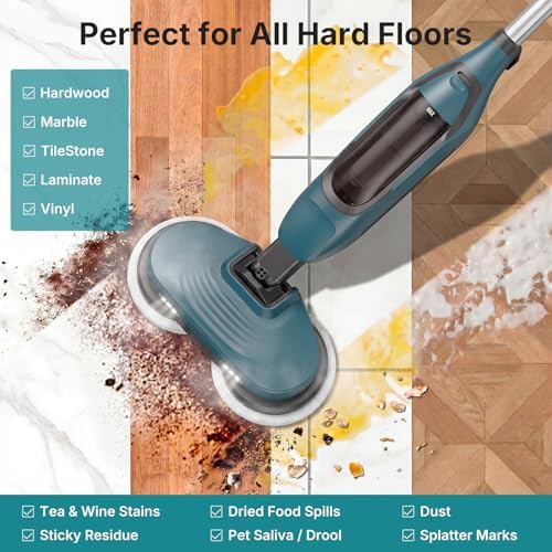 Four mode swivel steering steam mop — photo 5