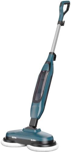 Swivel steering spin steam mop
