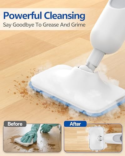 Scrubbing steam mop with swivel head — photo 4
