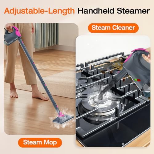 Ten in one steam mop with removable tank — photo 3