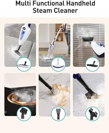 Detachable handheld 12-in-1 steam cleaner — photo 5