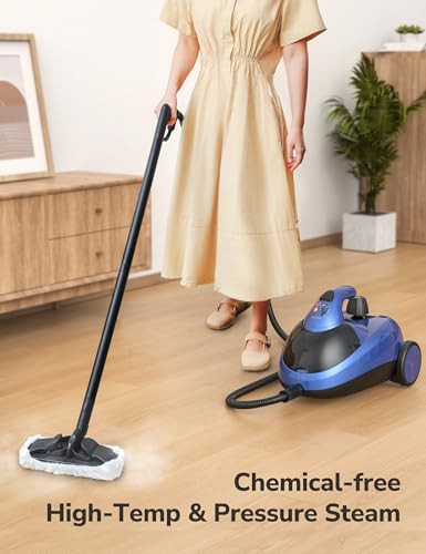 High pressure steam cleaner with storage — photo 3