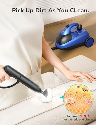 High pressure steam cleaner with storage — photo 5