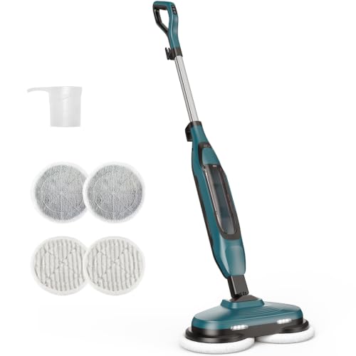 Scrubbing Steam Mop