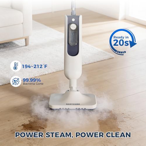 Rice white dual mode floor steamer — photo 3
