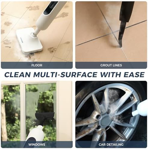 Rice white dual mode floor steamer — photo 5