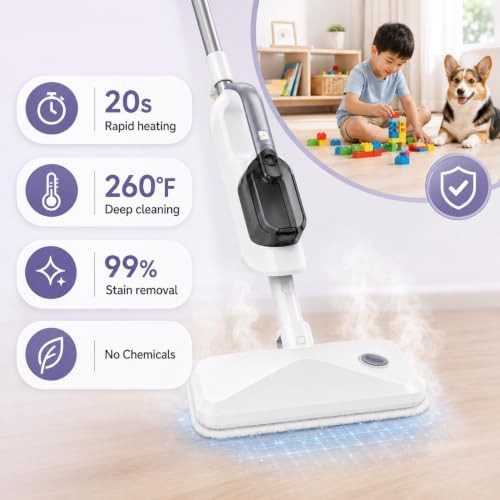 Multi Purpose Steam Mop with Handheld Cleaner — photo 4