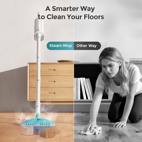 Detachable Handheld Steam Mop with Long Cord — photo 3