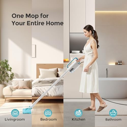Detachable Handheld Steam Mop with Long Cord — photo 4