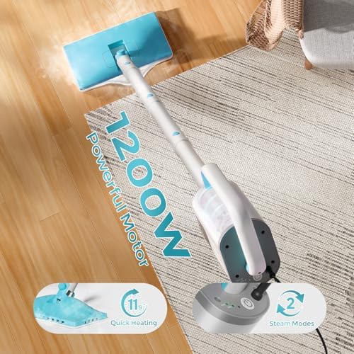 Detachable Handheld Steam Mop with Long Cord — photo 5