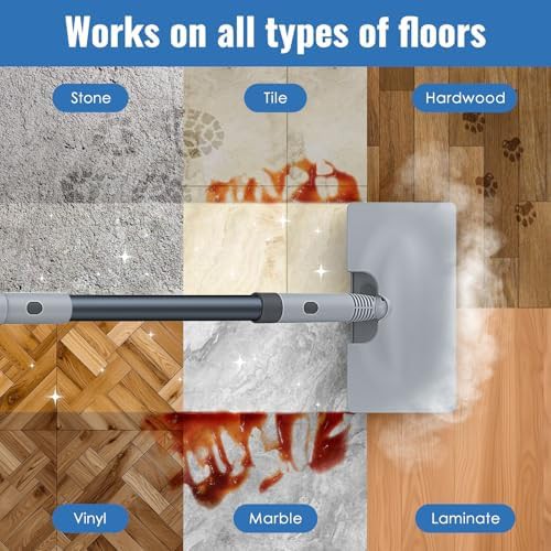 Detachable handheld multipurpose floor steamer — photo 4