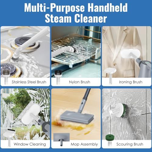 Detachable handheld multipurpose floor steamer — photo 5