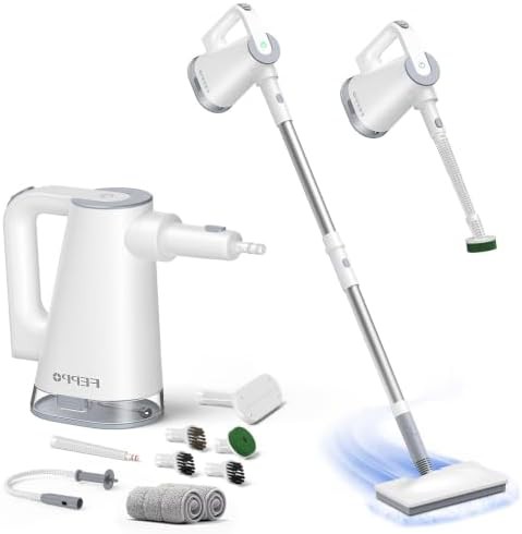 Handheld combo steamer for hardwood floors