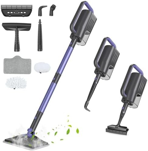 Orchid steam cleaner with removable tank