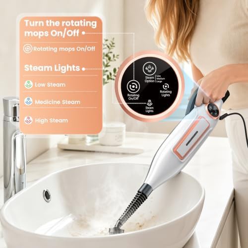 Whitegold VM6 Scrubbing Steam Mop — photo 5